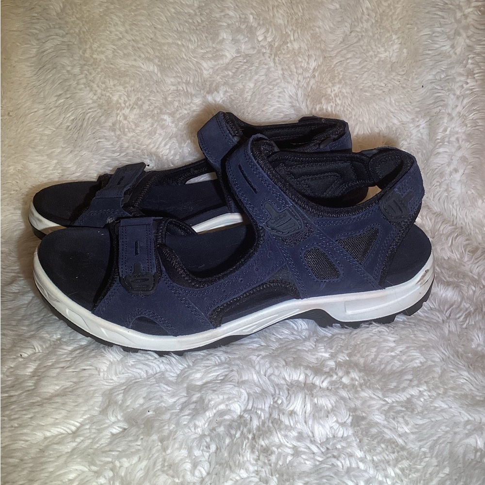 ECCO MENS OFF ROAD SANDAL UPCYCLE EDITION SANDALS SIZE 12 - Picture 2 of 7